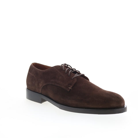Aquatalia Arturo Waterproof Mens Brown Oxfords & Lace Ups Plain Toe Shoes