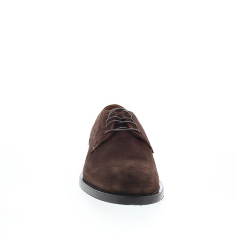 Aquatalia Arturo Waterproof Mens Brown Oxfords & Lace Ups Plain Toe Shoes