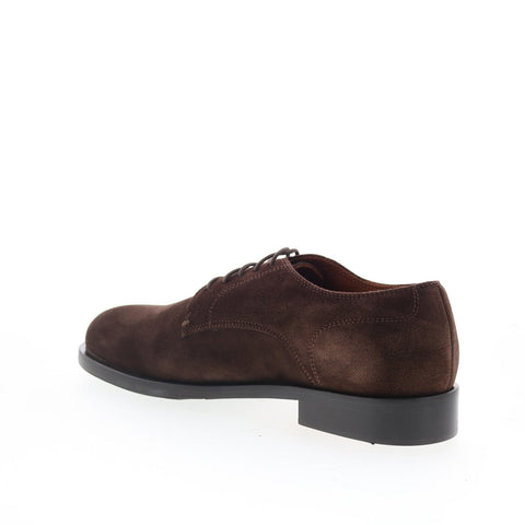 Aquatalia Arturo Waterproof Mens Brown Oxfords & Lace Ups Plain Toe Shoes