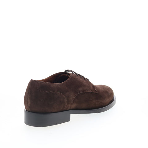 Aquatalia Arturo Waterproof Mens Brown Oxfords & Lace Ups Plain Toe Shoes