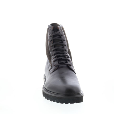 Aquatalia Gitano Waterproof M107434 Mens Brown Leather Casual Dress Boots