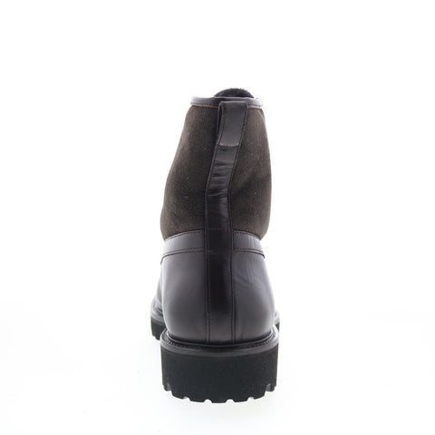 Aquatalia Gitano Waterproof M107434 Mens Brown Leather Casual Dress Boots