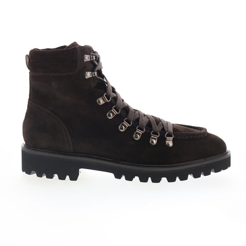Aquatalia Gustavo Waterproof M107554 Mens Gray Suede Casual Dress Boots