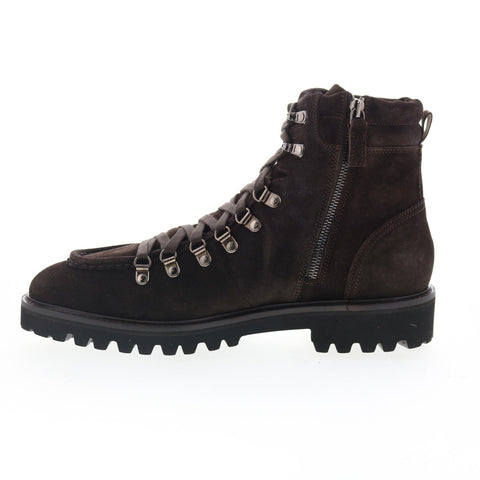 Aquatalia Gustavo Waterproof M1075234 Mens Brown Suede Casual Dress Boots