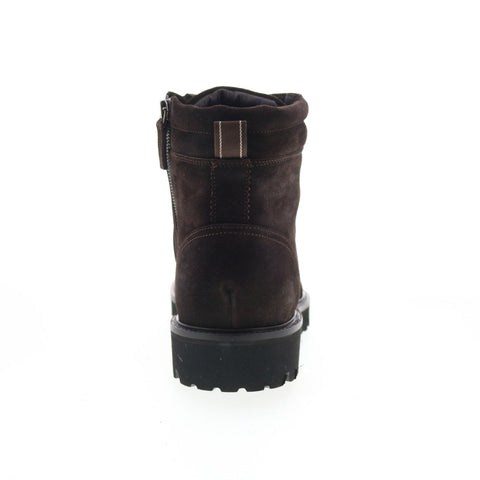 Aquatalia Gustavo Waterproof M107554 Mens Gray Suede Casual Dress Boots
