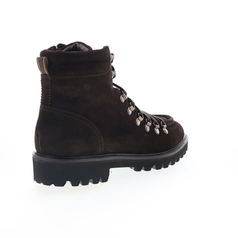 Aquatalia Gustavo Waterproof M1075234 Mens Brown Suede Casual Dress Boots