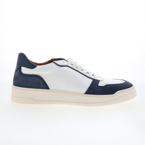 Aquatalia Cristo Waterproof M109214 Mens White Lifestyle Sneakers Shoes
