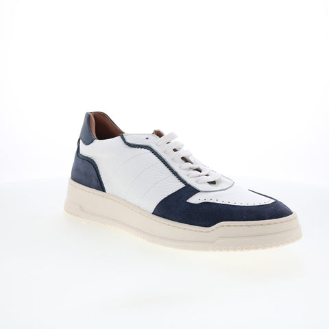 Aquatalia Cristo Waterproof M109214 Mens White Lifestyle Sneakers Shoes