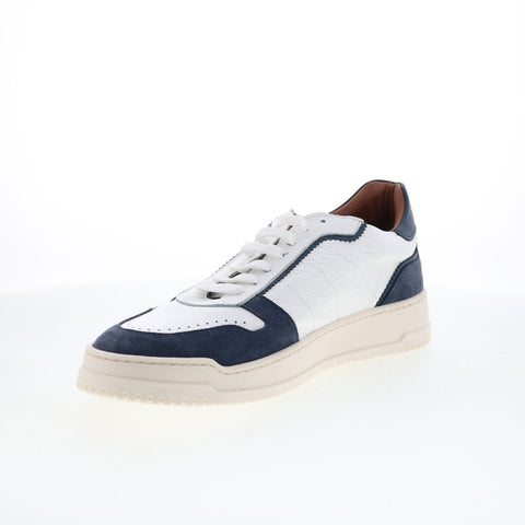 Aquatalia Cristo Waterproof M109214 Mens White Lifestyle Sneakers Shoes