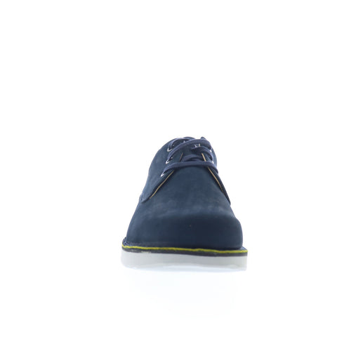 Samuel Hubbard Hubbard Free Mens Blue Extra Wide 4E Oxfords Casual Shoes