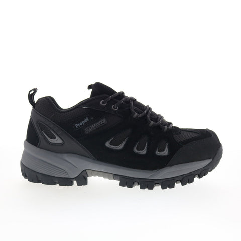 Propet Ridge Walker Low M3598 Mens Black Extra Wide Athletic Hiking Shoes