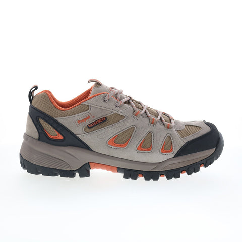 Propet Ridge Walker Low M3598 Mens Gray Wide Suede Athletic Hiking Shoes