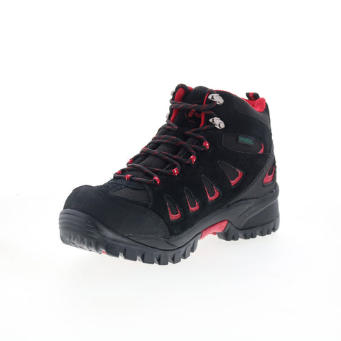 Propet Ridge Walker Waterproof M3599BRD Mens Black Extra Wide Hiking Boots