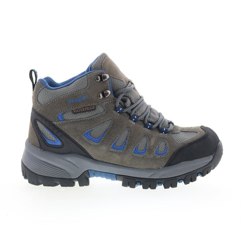 Propet Ridge Walker M3599 Mens Gray Extra Wide 3E Suede Casual Dress Boots
