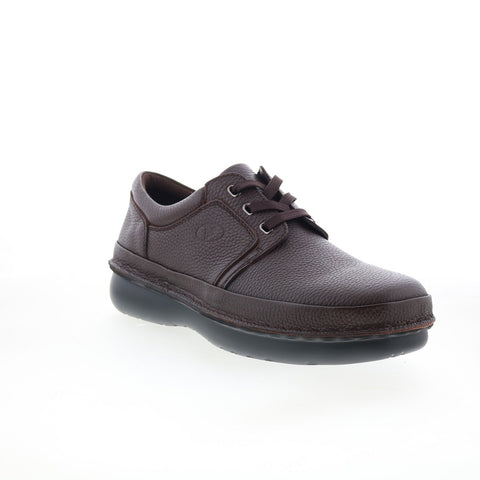 Propet Villager M4070BR Mens Brown Extra Extra Wide 6E Oxfords Casual Shoes