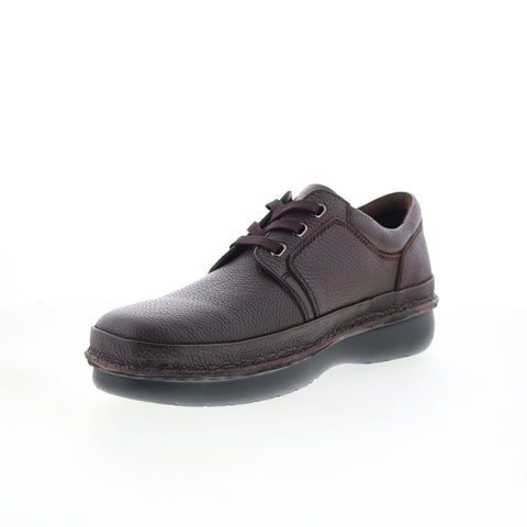 Propet Villager M4070BR Mens Brown Extra Extra Wide 6E Oxfords Casual Shoes
