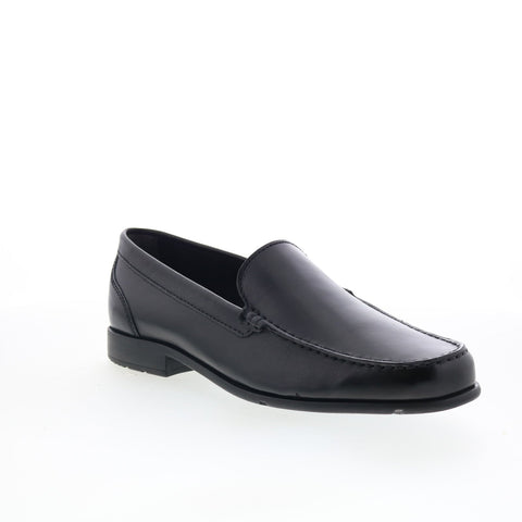 Rockport Classic Loafer Venetian BM76440 Mens Black Wide Loafers Casual Shoes