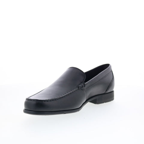 Rockport Classic Loafer Venetian BM76440 Mens Black Wide Loafers Casual Shoes