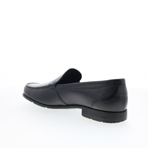Rockport Classic Loafer Venetian BM76440 Mens Black Wide Loafers Casual Shoes