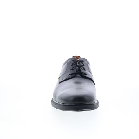 Rockport Dressports Luxe Plain Toe OX Mens Black Wide Oxfords Casual Shoes