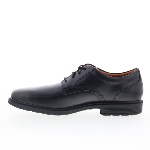 Rockport Dressports Luxe Plain Toe OX Mens Black Wide Oxfords Casual Shoes