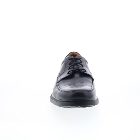 Rockport Dressports Luxe Apron Toe Mens Black Wide Casual Oxfords Shoes