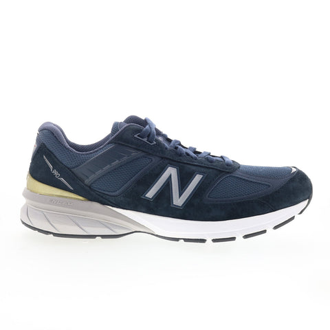 New Balance 990v5 Made In USA M990NV5 Mens Blue Lifestyle Sneakers Shoes