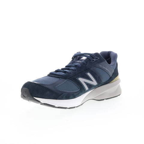 New Balance 990v5 Made In USA M990NV5 Mens Blue Lifestyle Sneakers Shoes