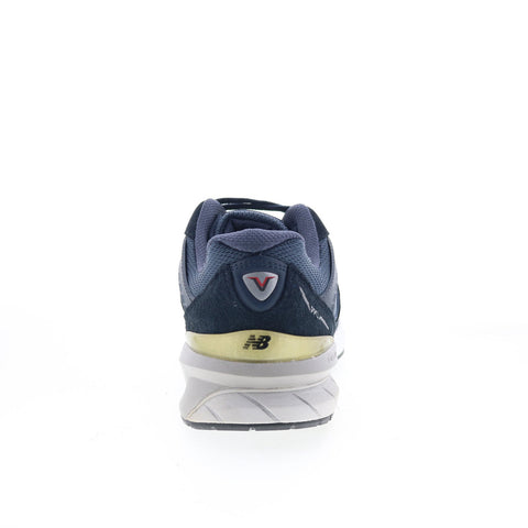 New Balance 990v5 Made In USA M990NV5 Mens Blue Lifestyle Sneakers Shoes