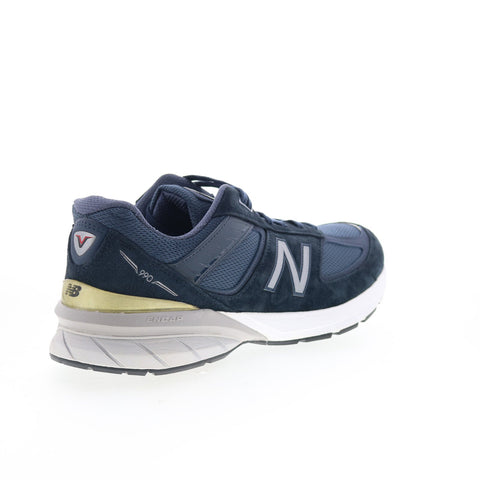 New Balance 990v5 Made In USA M990NV5 Mens Blue Lifestyle Sneakers Shoes