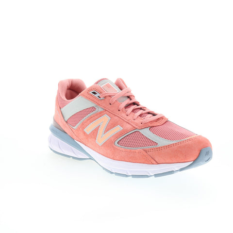 New Balance 990v5 Made In USA M990SR5 Mens Orange Lifestyle Sneakers Shoes