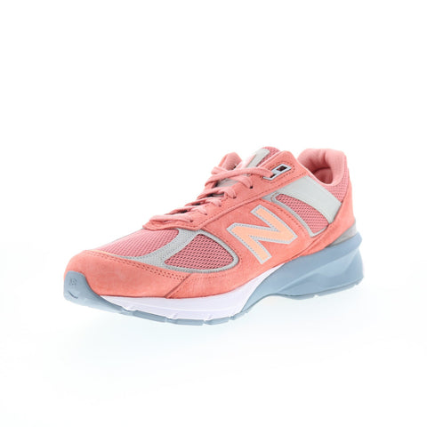 New Balance 990v5 Made In USA M990SR5 Mens Orange Lifestyle Sneakers Shoes