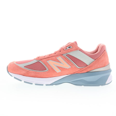 New Balance 990v5 Made In USA M990SR5 Mens Orange Lifestyle Sneakers Shoes