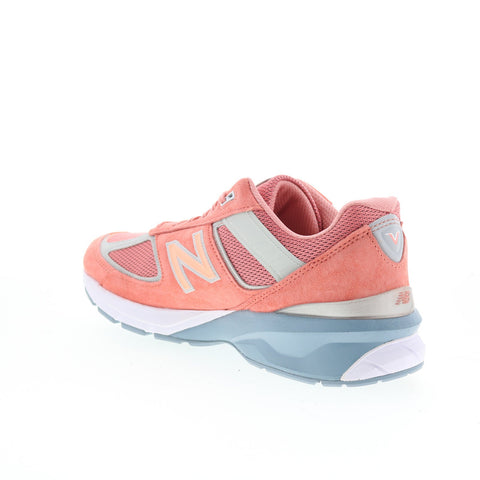 New Balance 990v5 Made In USA M990SR5 Mens Orange Lifestyle Sneakers Shoes
