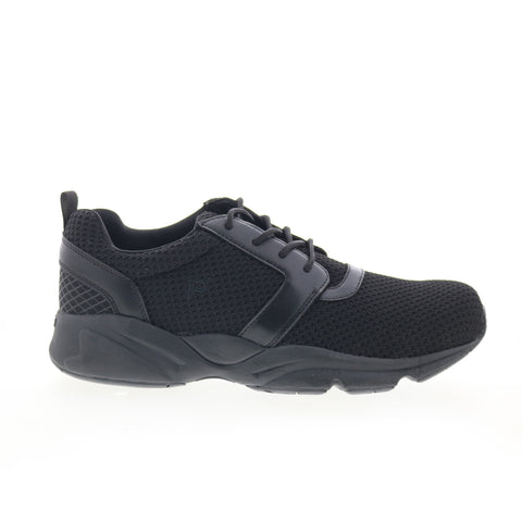 Propet Stability X MAA012MBLK Mens Black Wide Lifestyle Sneakers Shoes