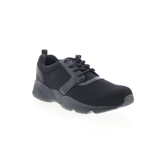 Propet Stability X MAA012MBLK Mens Black Wide Lifestyle Sneakers Shoes