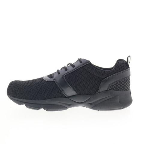 Propet Stability X MAA012MBLK Mens Black Wide Lifestyle Sneakers Shoes