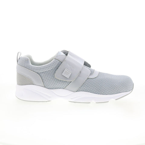 Propet Stability X Strap MAA013MLGR Mens Gray Mesh Lifestyle Sneakers Shoes