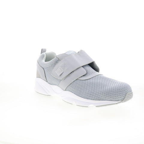 Propet Stability X Strap MAA013MLGR Mens Gray Mesh Lifestyle Sneakers Shoes