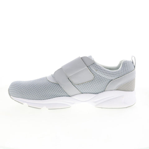 Propet Stability X Strap MAA013MLGR Mens Gray Mesh Lifestyle Sneakers Shoes