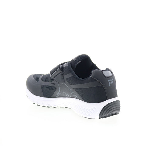Propet One Strap MAA023MBGR Mens Black Wide Lifestyle Sneakers Shoes