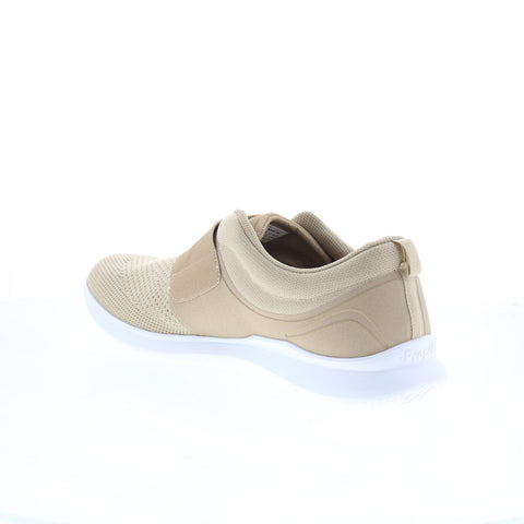 Propet Viator Strap MAA073MSAN Mens Beige Wide Mesh Lifestyle Sneakers Shoes