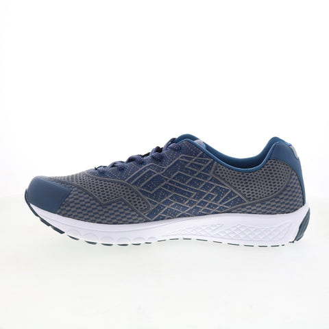 Propet One MAA102MNVG Mens Blue Mesh Lace Up Lifestyle Sneakers Shoes