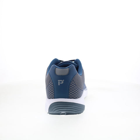 Propet One MAA102MNVG Mens Blue Mesh Lace Up Lifestyle Sneakers Shoes