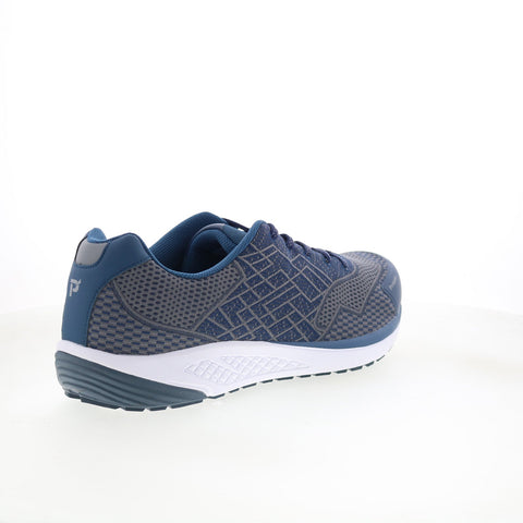 Propet One MAA102MNVG Mens Blue Mesh Lace Up Lifestyle Sneakers Shoes