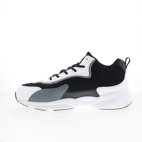 Propet Stability Mid MAA292PBW Mens Black Extra Wide Lifestyle Sneakers Shoes