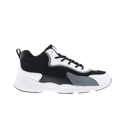 Propet Stability Mid MAA292PBW Mens Black Extra Wide Lifestyle Sneakers Shoes