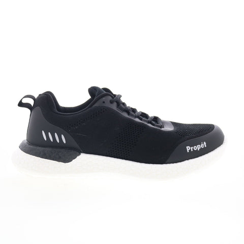 Propet B10 Usher MAB012M Mens Black Canvas Lace Up Lifetsyle Sneakers Shoes