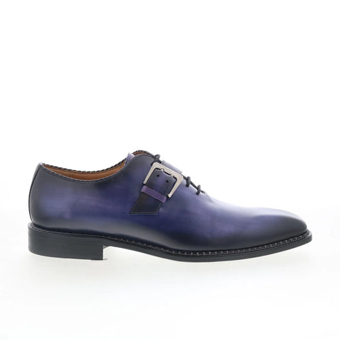 Mezlan Machado 21317 Mens Purple Leather Loafers & Slip Ons Casual Shoes