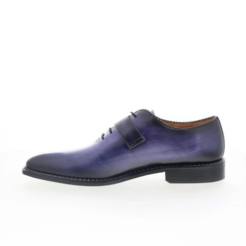 Mezlan Machado 21317 Mens Purple Leather Loafers & Slip Ons Casual Shoes